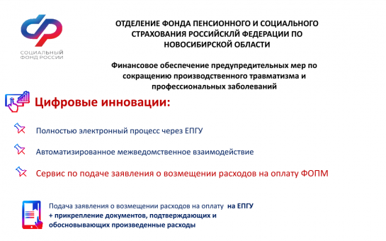Работодатели могут подать заявку на возмещение расходов по предупредительным мерам через Госуслуги